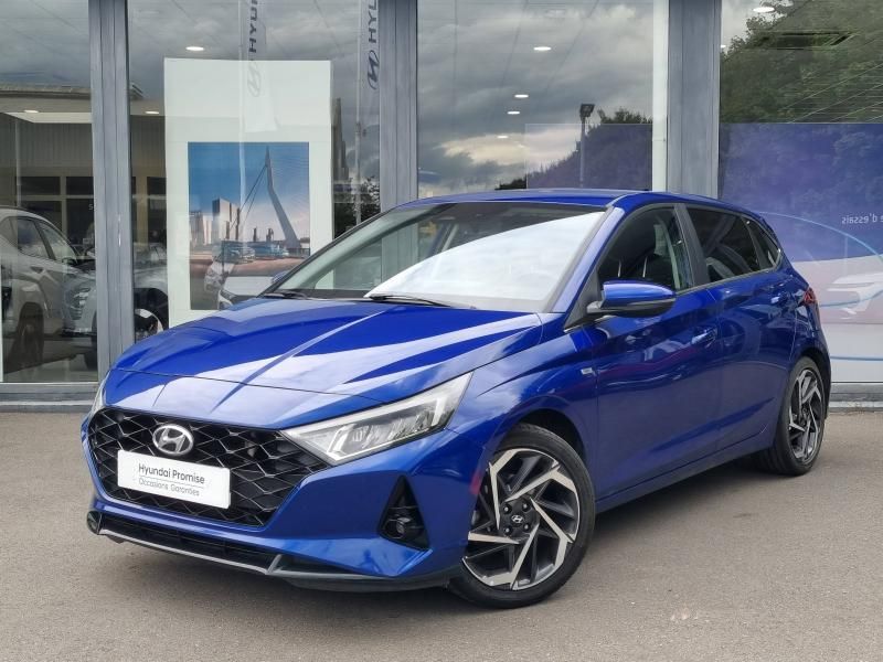 Théobald Occasion Hyundai i20 hybride bleu